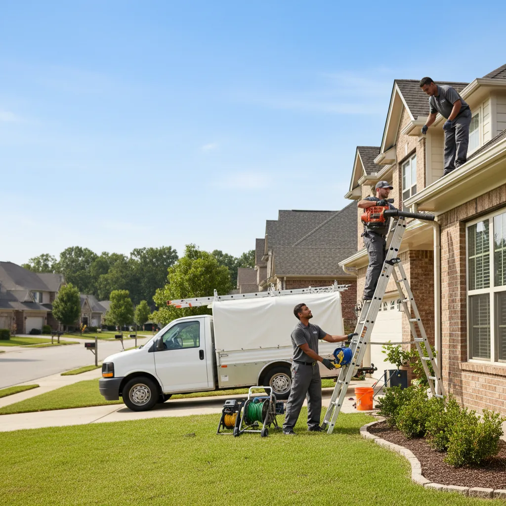 Home Gutter Service in Huttig, AR near me